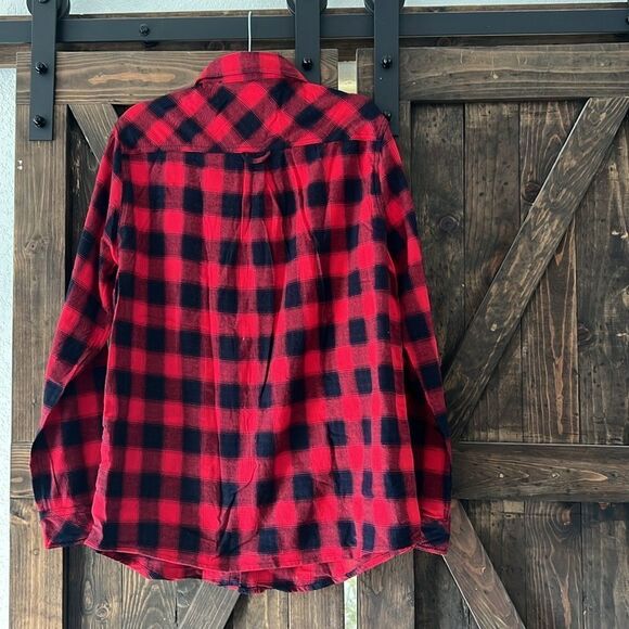 CHEXPEL Mens Flannel Shirts Long Sleeve Casual Button Down Plaid 100% Cotton - Picture 5 of 15